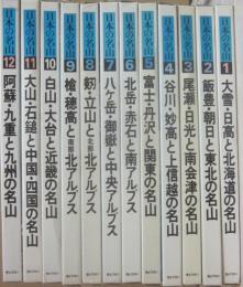 日本の名山　全１２冊　ぎょうせい