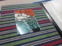 染め織りの記  蘭繁之・発行の限定版と、東京美術・発行の豆本「染め織りの記」（署名入）と、東京美術・発行の「手のぬくもり」（署名入）　３冊一括