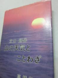 山の天気とことわざ