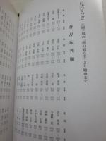 梣山房所蔵　近代文人の短冊百人集