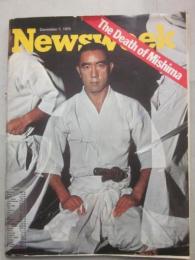 洋雑誌）　ＮＥＷＳＷＥＥＫ　１９７０年１２月号　表紙・三島由紀夫