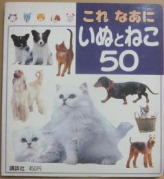 これなあに　いぬとねこ　５０　（えくぼ　これ　なあに絵本４）