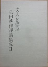 文人を偲ぶ　（生田耕作評論集成　２）