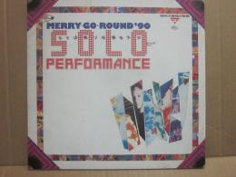 パンフレット　merry go round solo performance 青山円形劇場