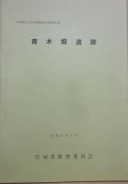 青木畑遺跡　宮城県文化財調査報告書第８５集　昭和５７年３月　宮城県教育委員会