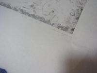 重野克明　真作　銅版画　「無垢なる少女」　限18/31　サイン　44×33㎝　エッチング