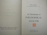 AN INTRODUCTIN TO PHILOSOPHICAL ANALYSIS