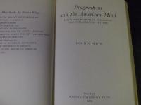 Pragmatism and the American Mind: Essays and Reviews in Philosophy and Intellectual History