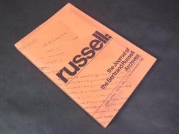 russell  the journal of the bertrand russell archives