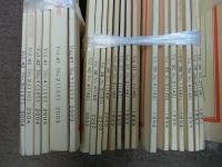 日本国際地図学会 map/地図　vol.1~86の86冊、vol.98～167の内28冊　計114冊●1963~2004年