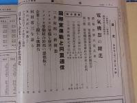 企業　昭和17年　第4巻第1号～12号　12冊合本　戦時下雑誌　経営分析：電鉄・製糖・麦酒・造船・鉄鋼業・石炭・映画など