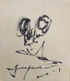 コシノジュンコ　色紙