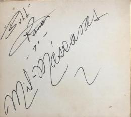 ミル・マスカラス 色紙