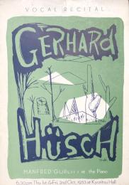 ゲルハルト・ヒュッシュ　Gerhard Husch　【来日公演プログラム】
