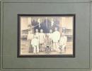 手塚太郎 台紙つき集合写真２点
