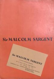 サー・マルコム・サージェント　Sir Malcolm Sargent　【来日公演プログラム】