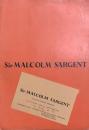 サー・マルコム・サージェント　Sir Malcolm Sargent　【来日公演プログラム】