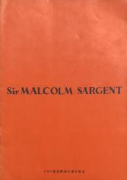 サー・マルコム・サージェント　Sir Malcolm Sargent　【来日公演プログラム】