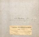 ヴィルヘルム・ケンプ　Wilhelm Kempff　　【来日公演プログラム】