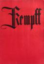 ヴィルヘルム・ケンプ　Wilhelm Kempff　　　【来日公演プログラム】