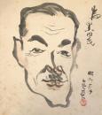 服部亮英　色紙