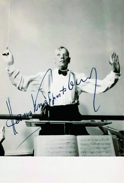 Hans Knappertsbusch 　サイン入りポートレイト ハンス・クナッパーツブッシュ サイン入りポートレイト Hans