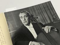 グレゴール・ピアティゴルスキー　　【演奏会プログラム】　Gregor Piatigorsky