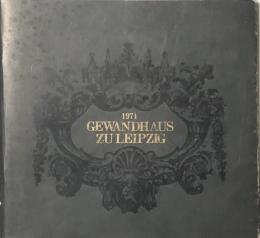 ライプツィヒ・ゲヴァントハウス管絃楽団　Das Gewandhaus Orchestrer Leipzig　　【来日公演プログラム】