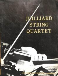 ジュリアード弦楽四重奏団　Juilliard String Quartet　　【来日公演プログラム】
