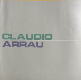 クラウディオ・アラウ　Claudio Arrau　　　【来日公演プログラム】