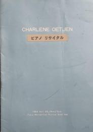 シャレーネ・エッチェン　Charlene Oetjen　　【来日公演プログラム】