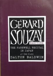 ジェラール・スーゼー　Gerard Souzay　　【来日公演プログラム】