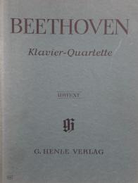 ベートーヴェン　ピアノ四重奏曲集　　Beethoven Klavier-Quartette　【楽譜】