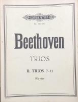 ベートーヴェン　ピアノ三重奏曲集 全2冊　　Beethoven　TRIOS　【楽譜】