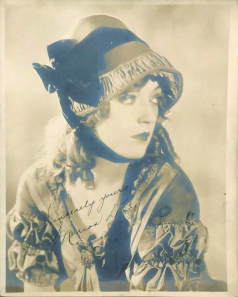 マリオン・デイヴィス Marion Davies サイン入りポートレイト2 マリオン・デイヴィス Marion Davies サイン入りポートレイト2