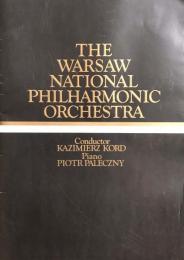 国立ワルシャワ・フィルハーモニー管弦楽団　The Warsaw National Philharmonic Orchestra　　【来日公演プログラム】