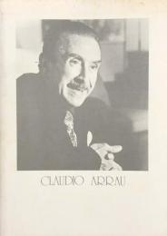 クラウディオ・アラウ　Claudio Arrau　　　【来日公演プログラム】