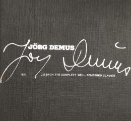 イエルク・デームス　Jorg Demus　　【来日公演プログラム】