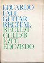エドアルド・ファルー ギターリサイタル　Eduardo Falu　　【来日公演プログラム】