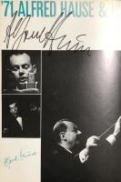 アルフレッド・ハウゼ楽団　Alfred Hause & his tango Orchestra NDR　　【来日公演プログラム】
