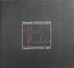 ユーディ・メニューイン/ルイス・ケントナー　Yehudi Menuhin/Louis Kentner　【来日公演プログラム】