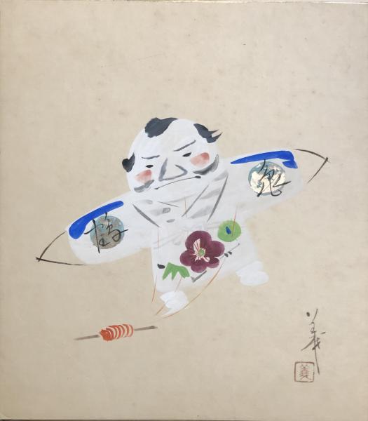 林義雄 多 色紙絵 てんしのおふろ 売買されたオークション情報