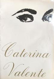 カテリーナ・ヴァレンテ　Caterina Valente　　【来日公演プログラム】