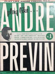 アンドレ・プレヴィン　Play Like ANDRE PREVIN　2冊　　【楽譜】