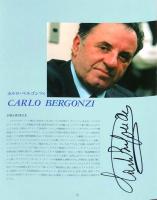 カルロ・ベルゴンツィ　Carlo Bergonzi 　【来日い公演プログラム】