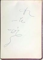 NHKラジオ放送関係？サイン帖