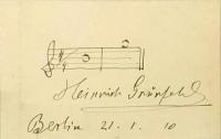 ハインリヒ・グリュンフェルト　Heinrich Grunfeld