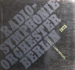 ベルリン放送交響楽団　Radio Symphony Orchestra of Berlin　　【演奏会プログラム】