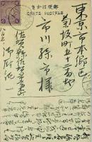 御厨純一自筆絵葉書