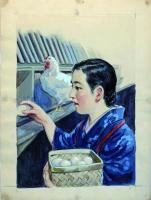 林唯一 表紙画稿　19点